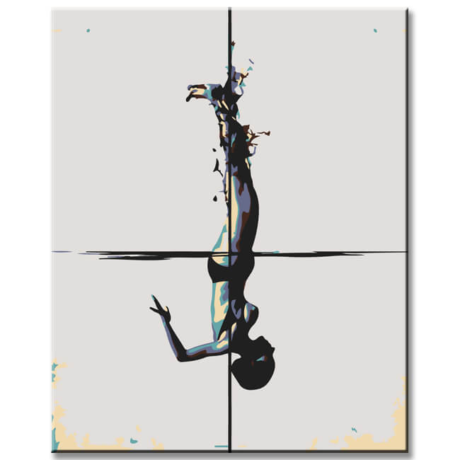 Malen nach Zahlen Abstrakte Kunst Präzision