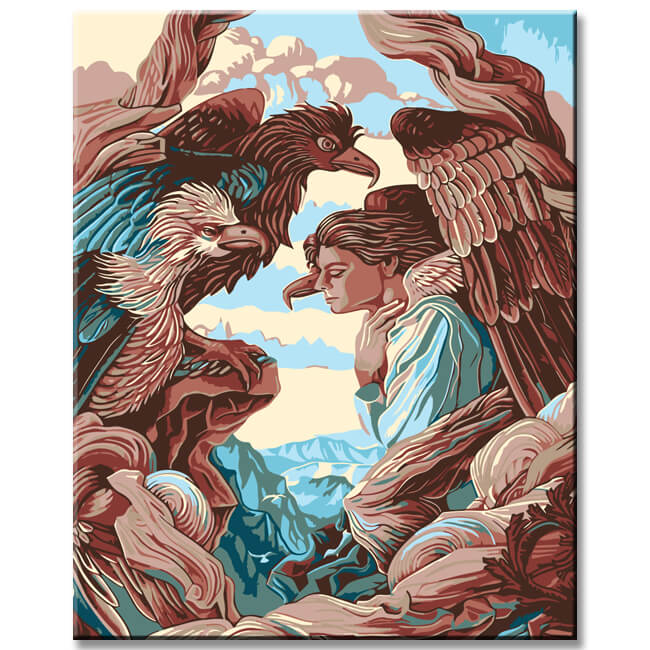 Malen nach Zahlen Abstrakt Beethoven