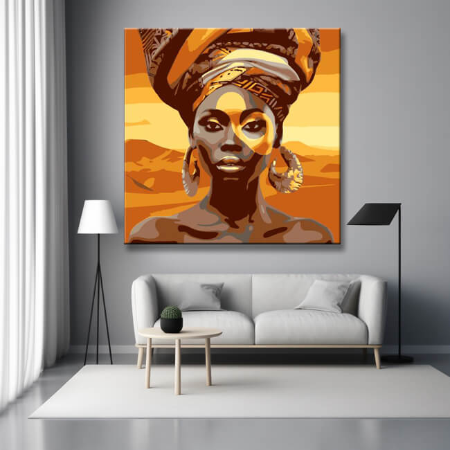 Paint by Numbers - African Fashion Portraits