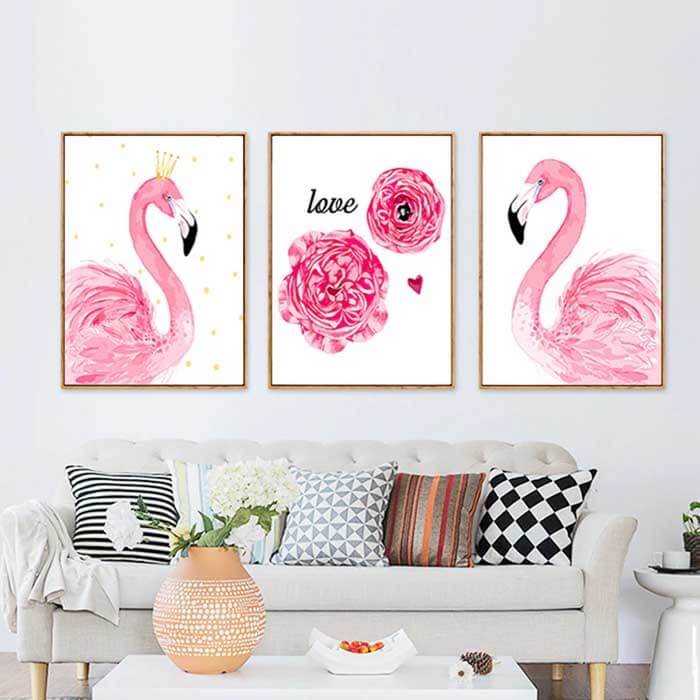 Painting By Numbers Flamingo